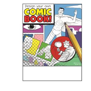 Design Your Own Comic Imprintable Coloring Book