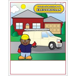 Electricity Imprintable Coloring Book