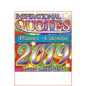 Inspirational Quotes Calendar Imprintable Coloring Book