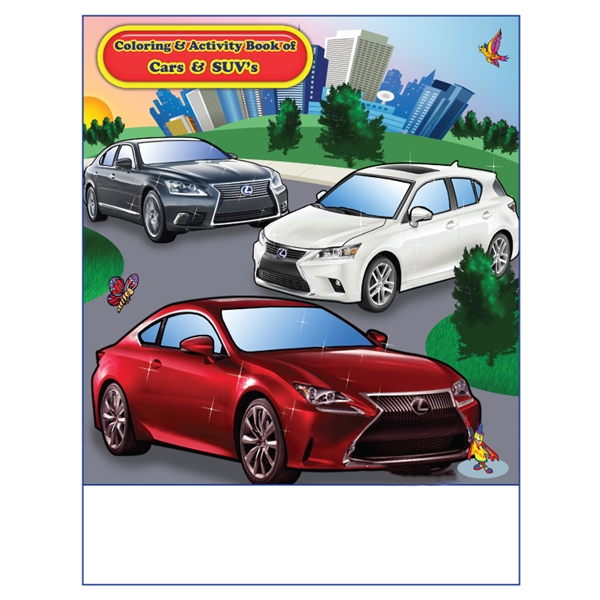Lexus Imprintable Coloring Book