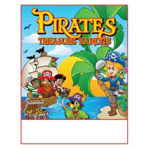 Pirates Imprintable Coloring Book