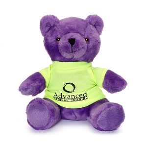 7"Halloween Bear - Purple