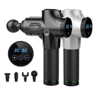 Handheld Electric Body Massager with 6 Heads