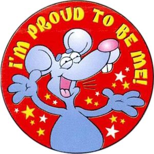 I'm Proud to Be Me Sticker Rolls