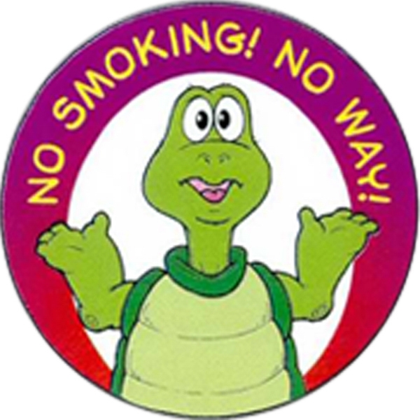 No Smoking No Way Sticker Roll – Impact Promos by Romo Creations LLC