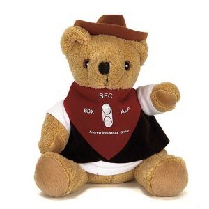 7" Cowboy Bear