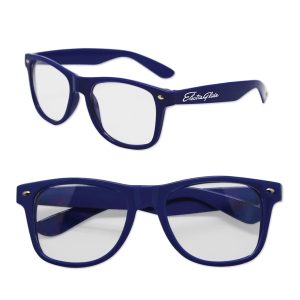 Iconic Glasses with Clear Lenses