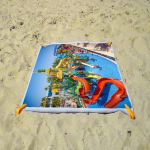 Beach towel 30"X60" velour fabric