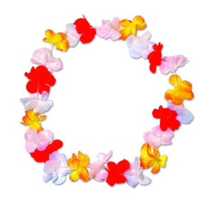 36" Silk Flower Leis