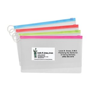 Large Pouches with Business Card Slot
