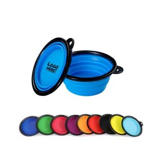 Collapsible Silicone Custom Pet Bowl