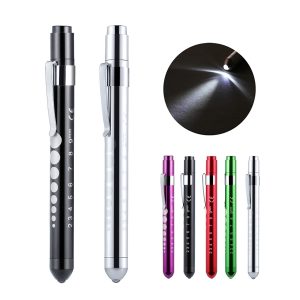 LED Medical Pen Light with Pupil Gauge