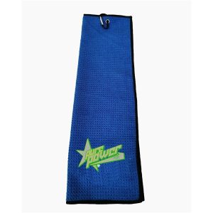 Dye Sublimated Golf Towel W/ Grommet and Hook