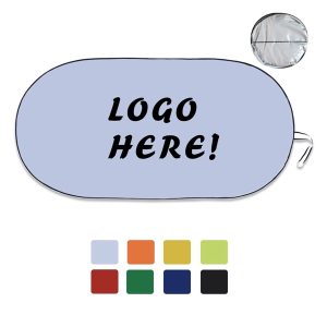 Collapsible Single Panel Auto Windshield Shade