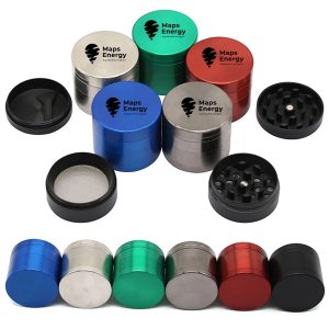 4-layer Zinc Alloy Herb Spice Grinder