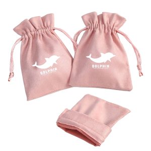 Mini Suede Gift Drawstring Pouch
