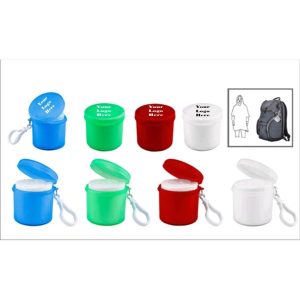 Rain Poncho with Case and Carabiner Clip