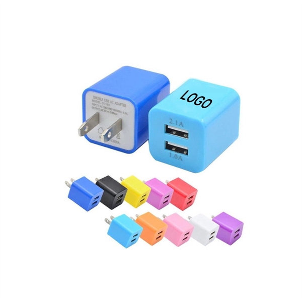 Dual Port Usb Wall Adapter