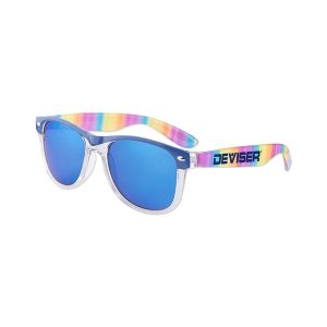 Rainbow Hipster Sunglasses