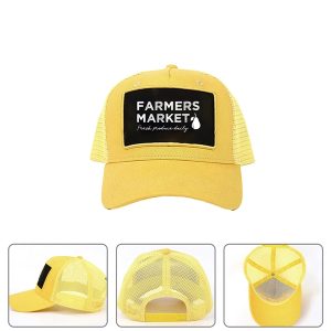 Embroidered Patch Trucker Cap