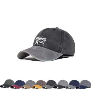 Washed Twill Low Profile Baseball Cap Hat