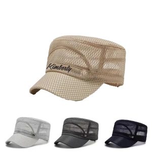 Mesh Flat Cap