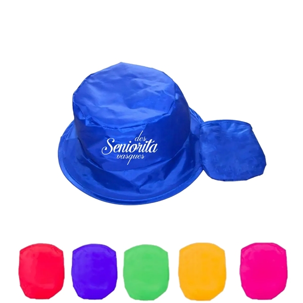 Folding Fishing Hat With Pouch