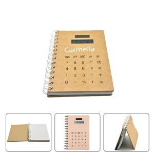 Spiral Notebook with Calculator