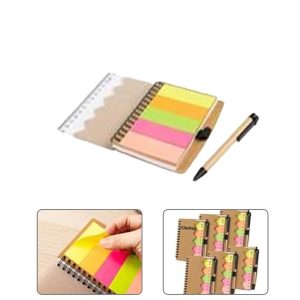 Spiral Notepads With Sticky Notes