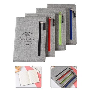 Front Zip Pocket Journal