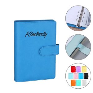 A6 PU Leather Notebook Binder