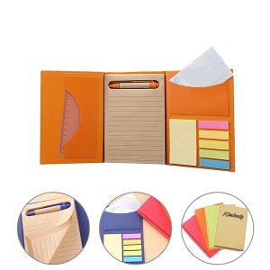Sticky Note Book With Ballpoint Pen