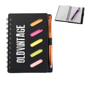Spiral Bound Jotter with Pen