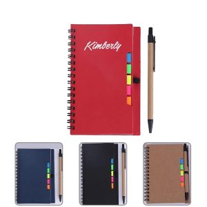 Notepad with Pen and Sticker