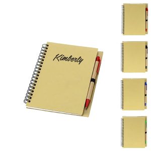 Hollow Pattern Notebook  w /Pen