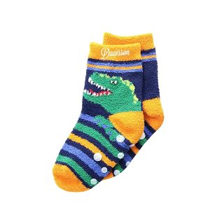 Fuzzy Non-Skid Slipper Socks for Kids