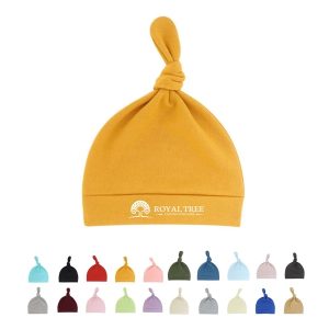 Top Knot Soft Infant Beanie