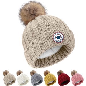 Hairball Knit Beanie