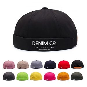 Retro Rolled Cuff Cap