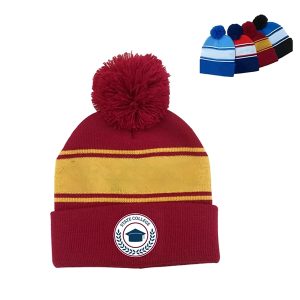 Colorful Acrylic Knitted Beanie