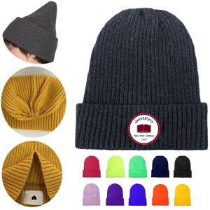 Stripe Knitted Beanie
