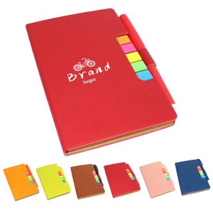 Notebook W/ Sticky Notes and Pen