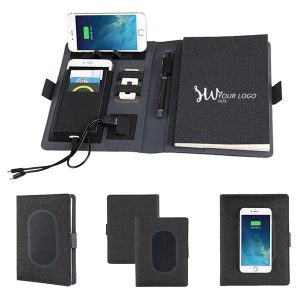 Multi-Purpose Wireless Charging Notebook