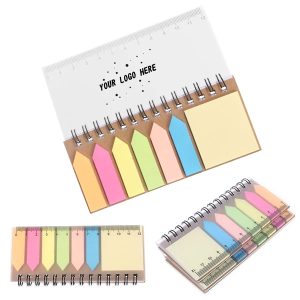 Coil Combination Notebook W/ Ruler