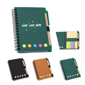 Sticker Notebook W/ Pen Holder