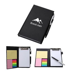 Notebook W/ Sticky Notes and Pen