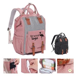Portable Splash-Proof Diaper Bag