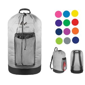 Laundry Backpack W/  Mesh Pocket
