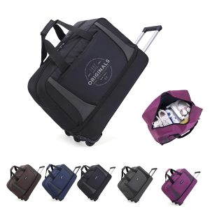Foldable Trolley Luggage w/ Wheels