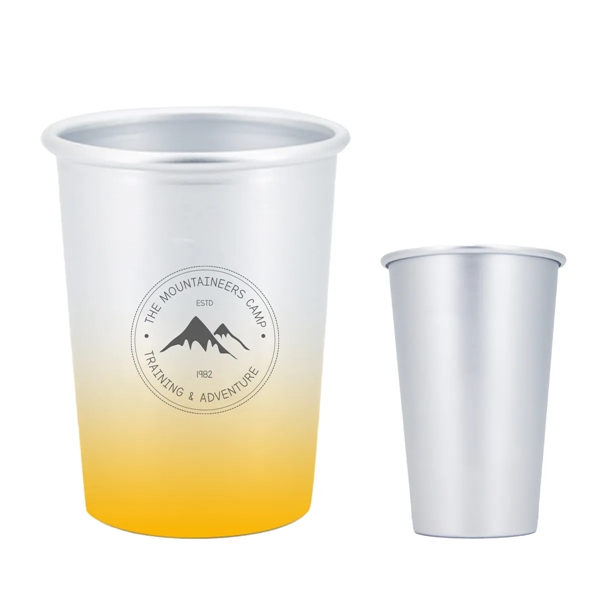 Aluminium Color Changing Cup
